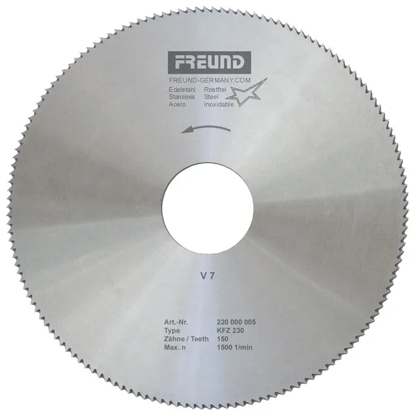 Sagblad KFZ 160, fintagget