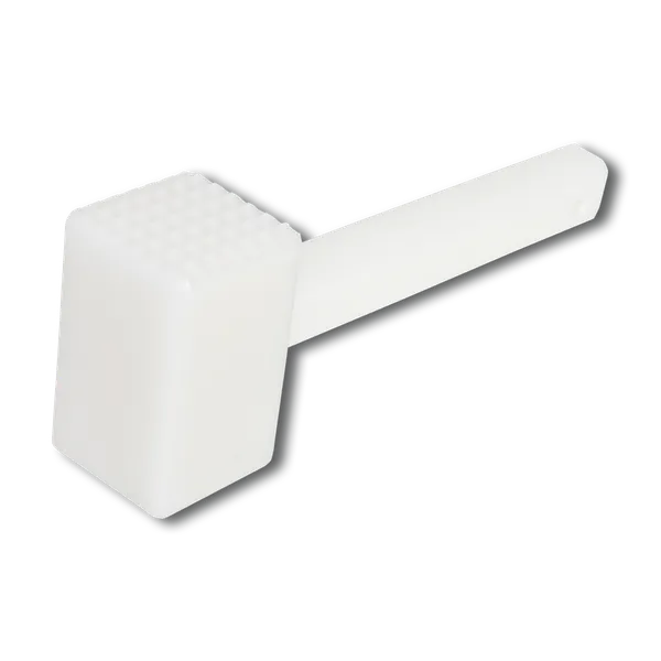 Kjøtthammer plast hvit