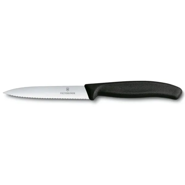 Skrellekniv 6.7733 10cm tagget blad