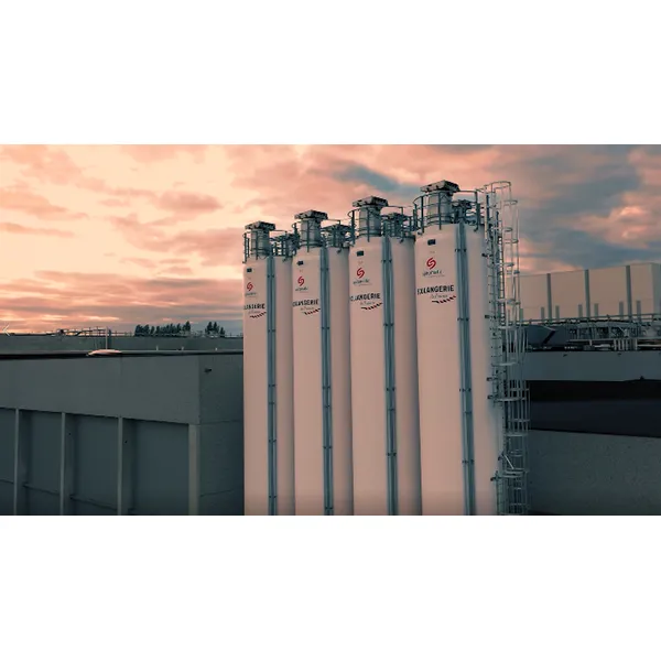 Spiromatic silosystem utendørs 