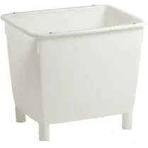 Beholder 210L hvit HDPE