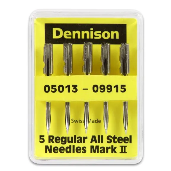 Nål til Dennison merkepistol Mark III, pk à 5stk