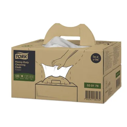 Rengjøringsklut TORK sterk Hvit