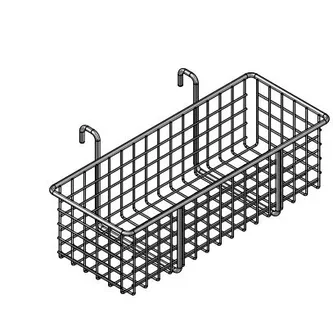 Kurv med opphengsbøyle