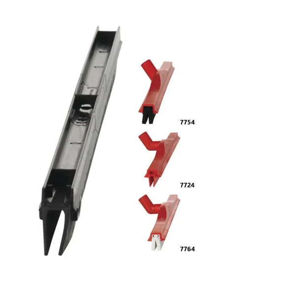 Erstatningskassett 7734 Sort 60cm 