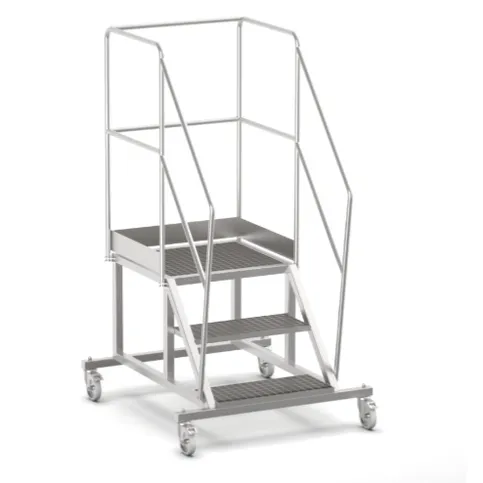 Arbeidsplattform 3-trinn mobil, syrefast 316L