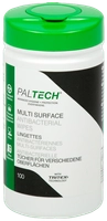 PAL desinfeksjons wipes til sensitive overflater