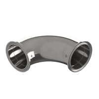 Tri-clamp 90° bend 304