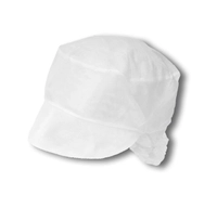 Snoodcap hodeplagg PP HVIT