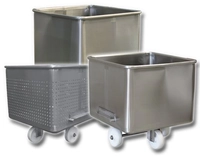 Foodtech Eurobin 200L uten håndtak