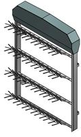 Hansketørrer 24Par High-Flow m/varme 