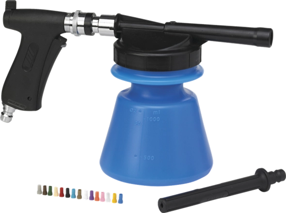 Skumsprøyte 9305 med 1,4L Blå beholder 