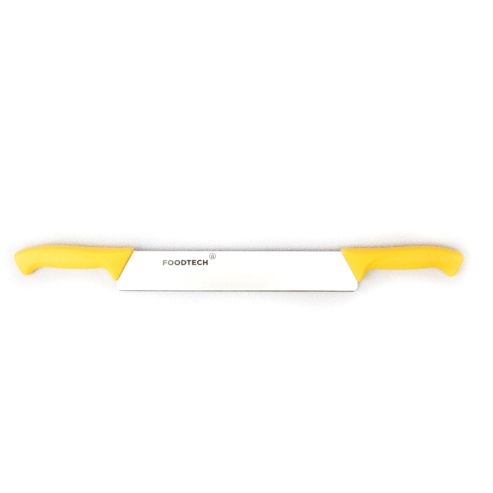 Ostekniv 2-håndsgrep 30cm Gul