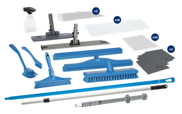 Vikan HORECA cleaning kit