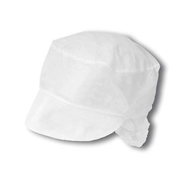 Snoodcap hodeplagg PP HVIT