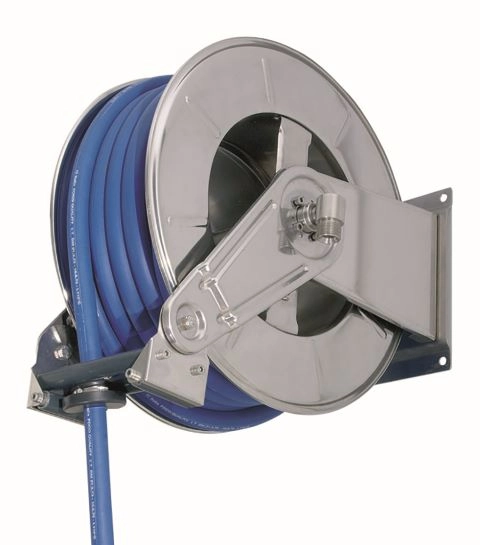 Slangetrommel RF for 3/4" slange, max 25mtr