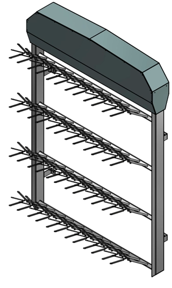 Hansketørrer 24Par High-Flow m/varme 
