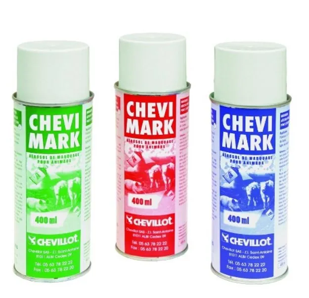 Merkespray til merking av dyr 