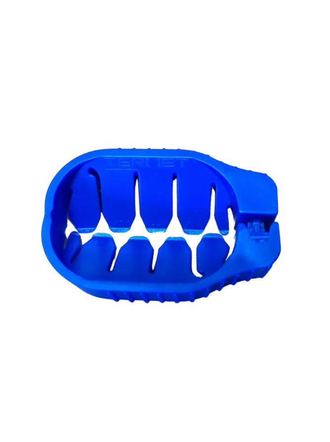 Roddeklips storfe blå, 2000stk i kartong