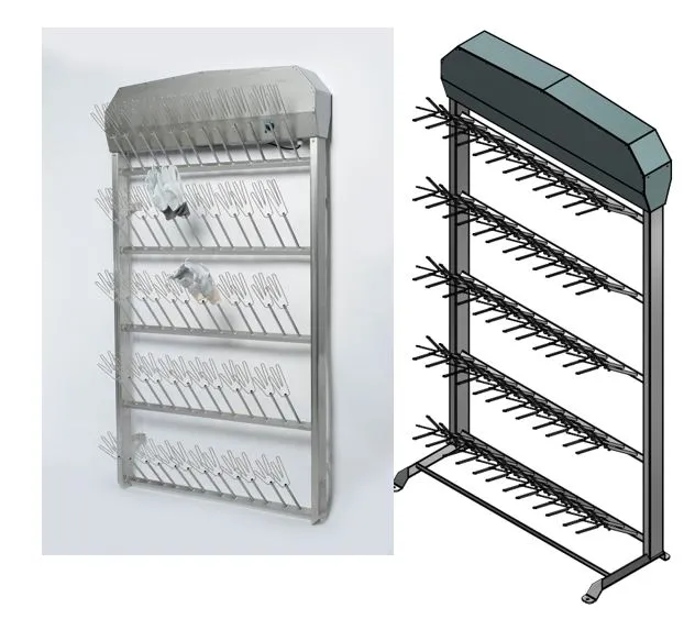 Hansketørrer 30Par High-Flow m/varme