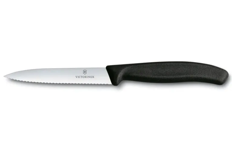 Skrellekniv 6.7733 10cm tagget blad