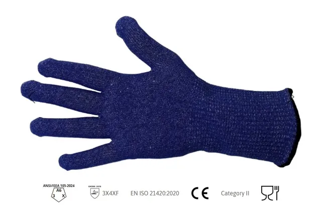 Kutthanske tekstil Hyflex 72-400, kuttklasse F