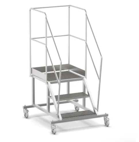 Arbeidsplattform 3-trinn mobil, syrefast 316L