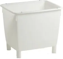 Beholder 210L hvit HDPE