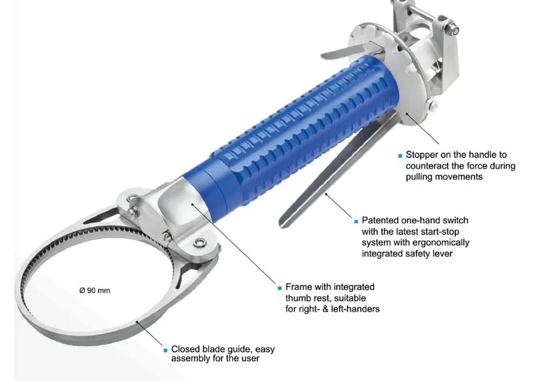 Freund trimmer EVO3 90mm, elektrisk
