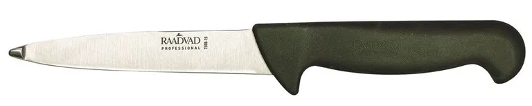 Tarmkniv 7508-15 rett m/kule, Raadvad