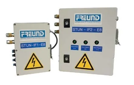 Styreboks til E8XXL og pneumatisk tang