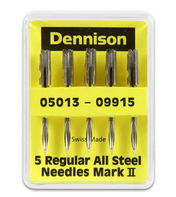 Nål til Dennison merkepistol Mark III, pk à 5stk