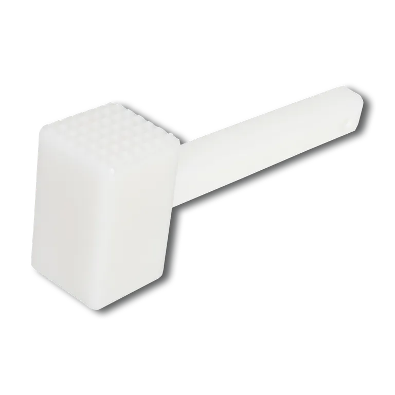 Kjøtthammer plast hvit