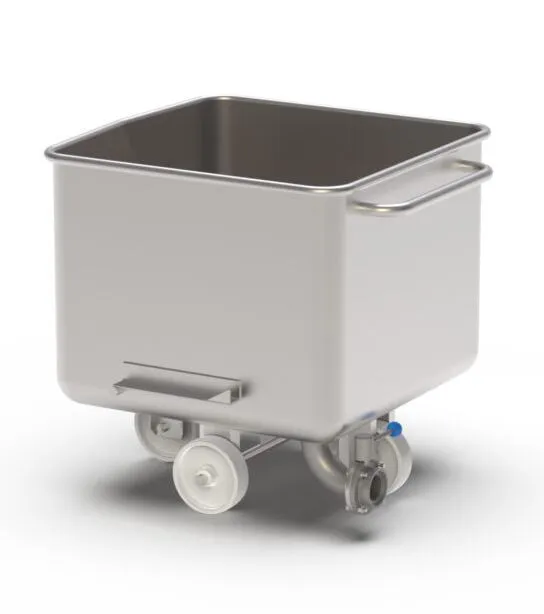 Foodtech Eurobin 200L med tappekran
