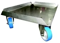 Bakketralle ECO rustfri 620x420mm