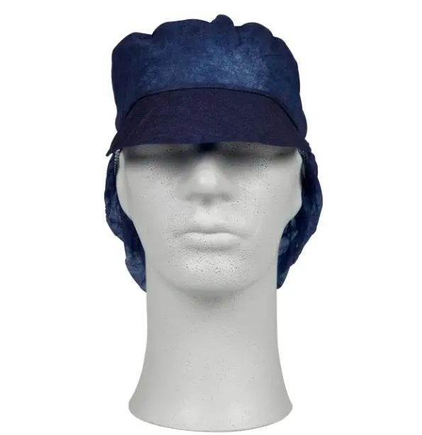 Snoodcap hodeplagg PP mørkblå