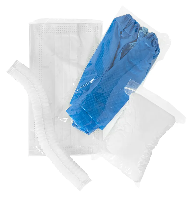 Engangs besøkssett, 100sett i krt