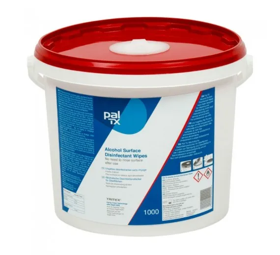 PAL Desinfeksjons wipes, bøtte à 1000stk