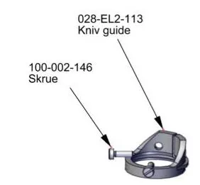 Freund knivguide til evo2 trimmere