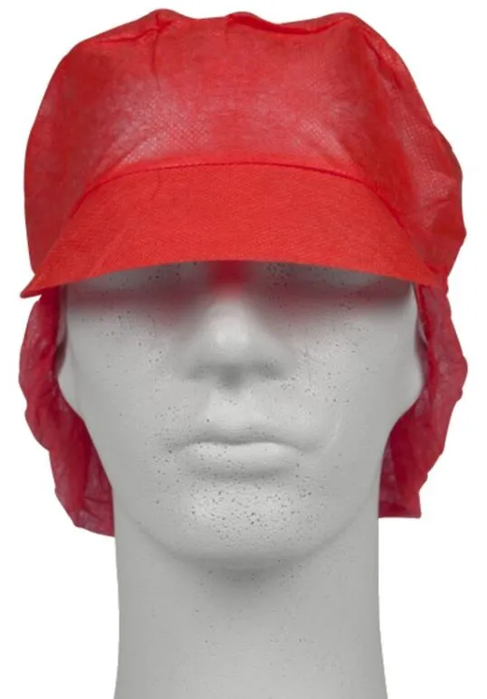 Snoodcap hodeplagg PP RØD