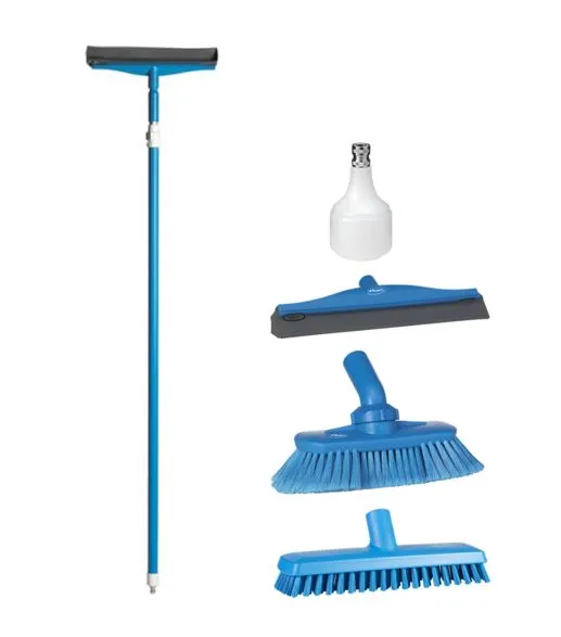 Vikan teleskopskaft 2973Q m/vanngjennomløp 