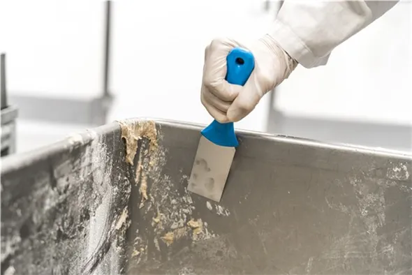 Håndskrape smal 50cm rustfri