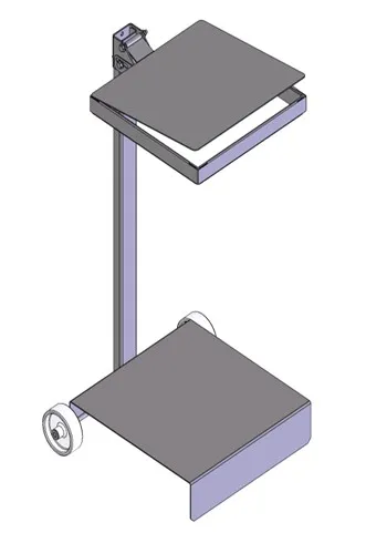 Sekkestativ 350x350 med fotkonsoll