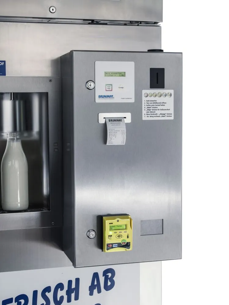 Melkeautomat fra BRUNIMAT